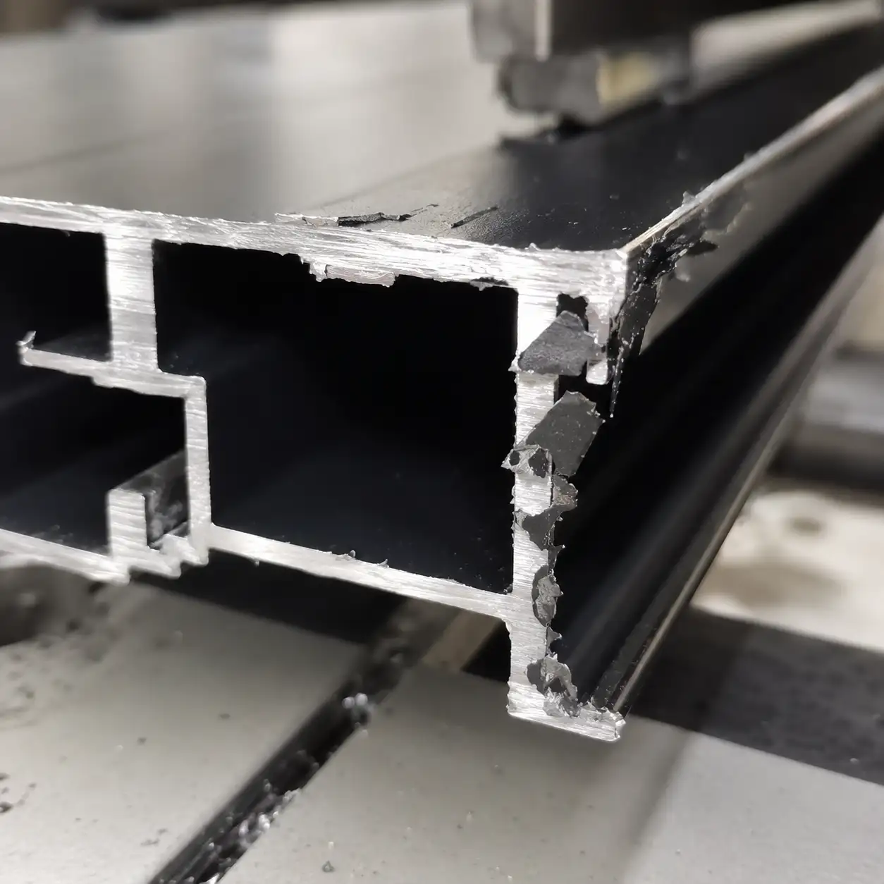 Coating Chipping During Cutting and Machining: Chipping and exposed aluminium at cut edges require balanced coating toughness and cutting parameters.