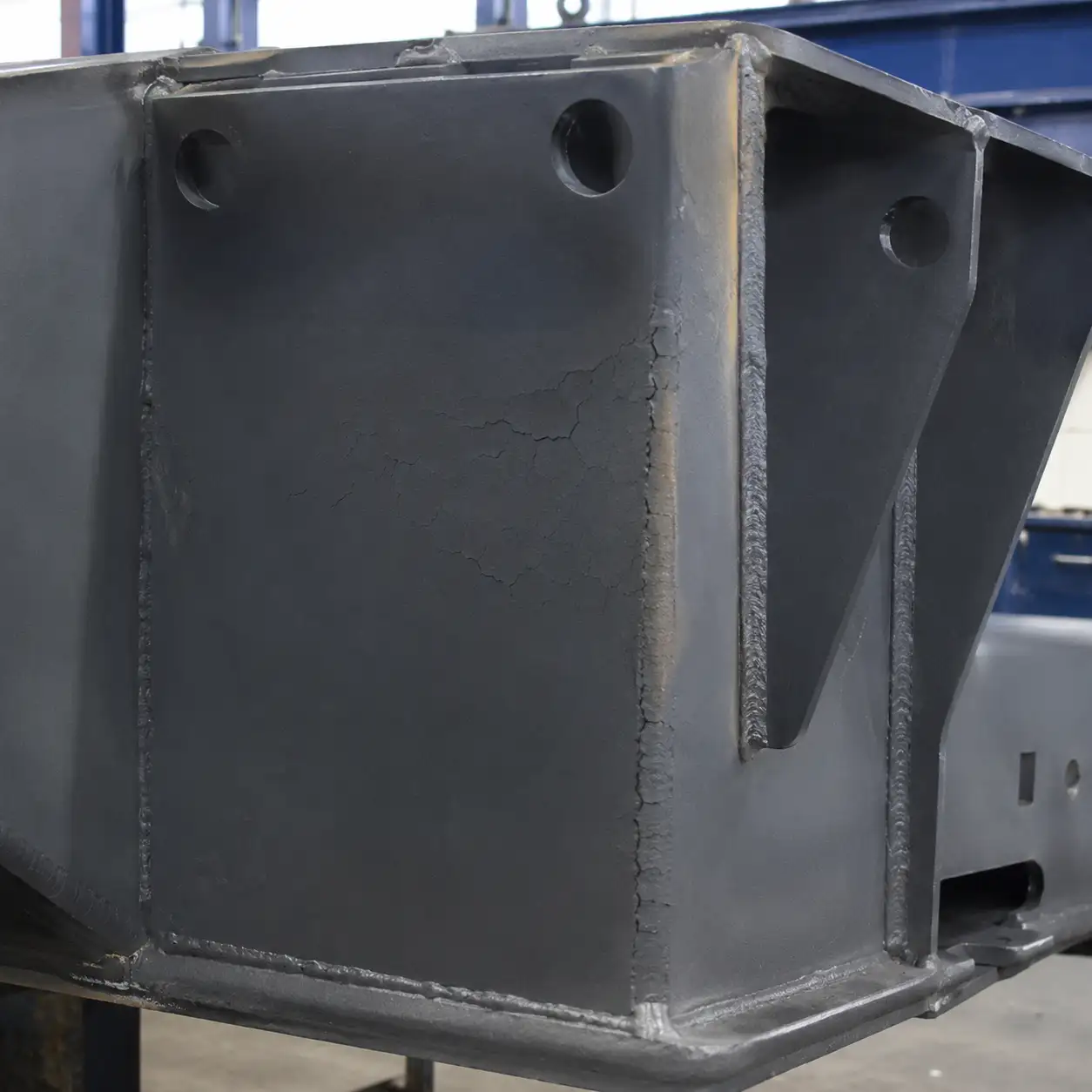 Uneven Cure and Stress Cracking in Heavy Components: Cure-related cracking requires correction of the cure profile from actual part temperature.