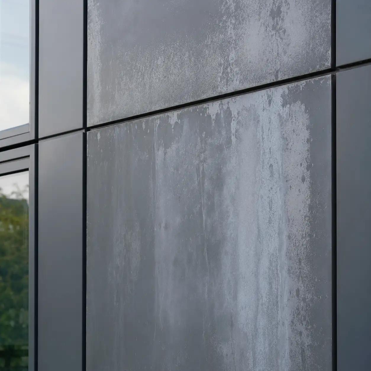 Large-Area Colour and Gloss Variation: Hue, brightness or gloss variation across large façade panels becomes more visible after installation.